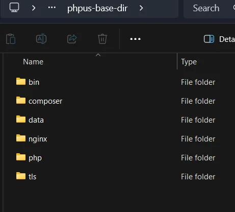 basedir setting - basedir structure.